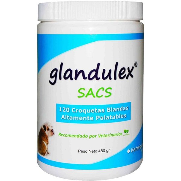 JTPharma Glandulex Sacs – 120 Croquetas