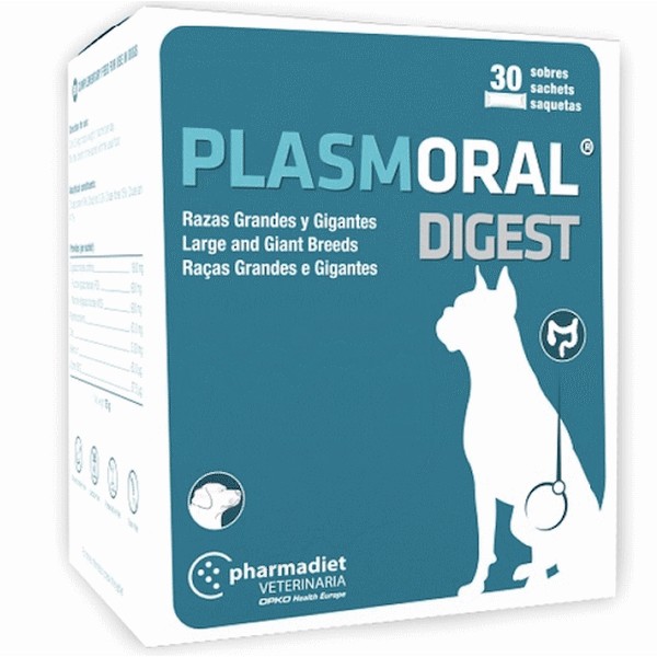 Plasmoral Digest razas grandes y gigantes 30 Sobres